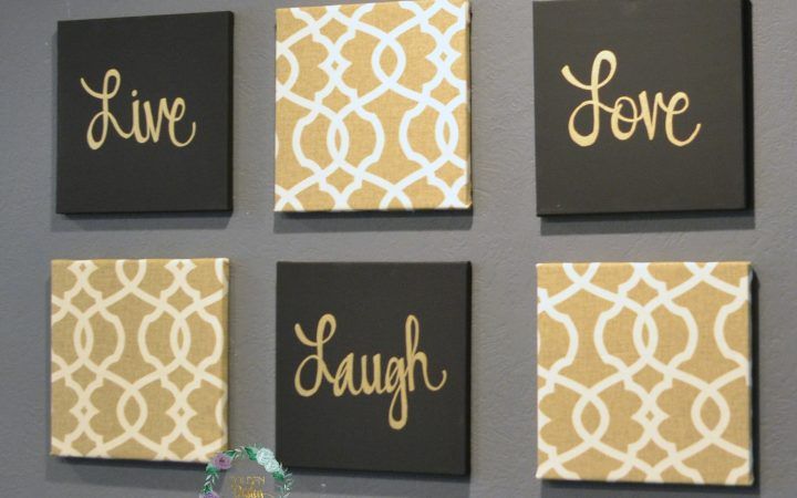 20 Best Ideas Black and Gold Wall Art