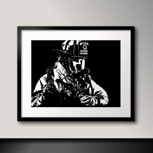 Firefighter Wall Art (Photo 14 of 15)