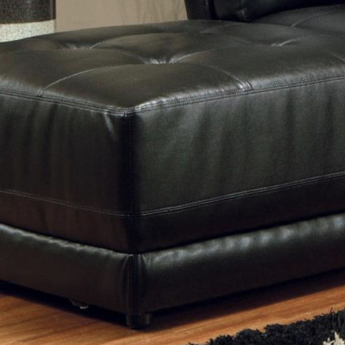 Black Leather Ottomans (Photo 9 of 20)