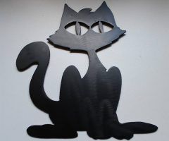 20 Photos Cat Metal Wall Art