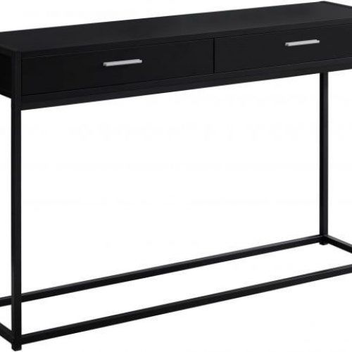 Black Metal Console Tables (Photo 13 of 20)