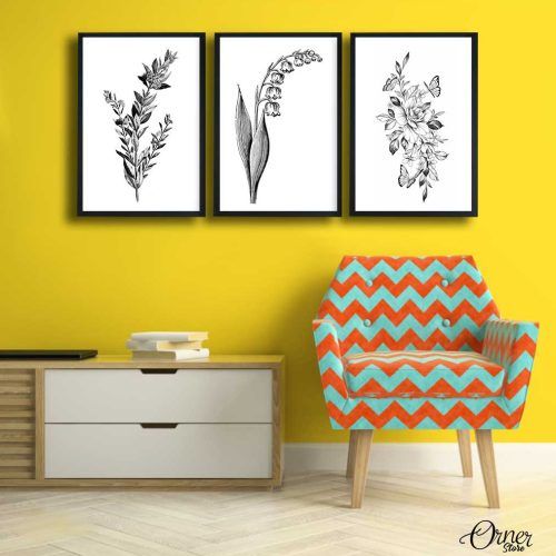 Floral Illustration Wall Art (Photo 14 of 20)
