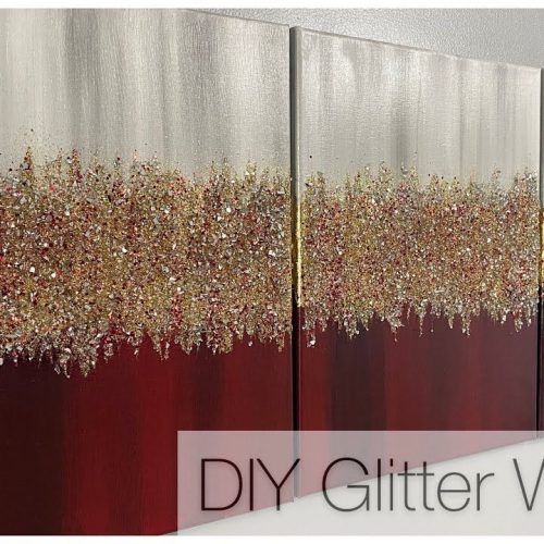 Glitter Wall Art (Photo 15 of 20)