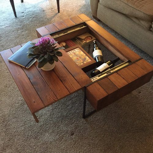 Modern Coffee Tables With Hidden Storage Compartments (Photo 3 of 20)