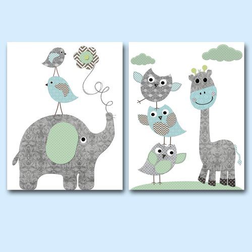 Baby Room Canvas Wall Art (Photo 11 of 15)