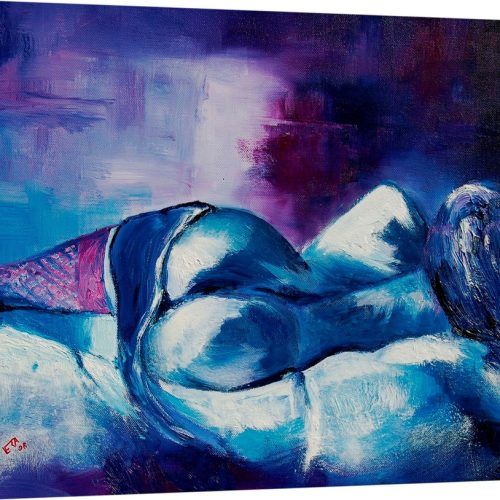 Blue Nude Wall Art (Photo 14 of 20)
