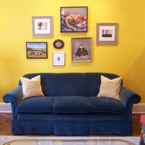 Yellow Wall Accents (Photo 11 of 15)