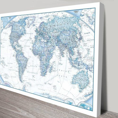 World Map Wall Art Print (Photo 18 of 20)