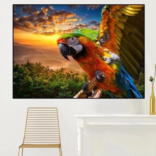 Bird Macaw Wall Sculpture (Photo 18 of 20)