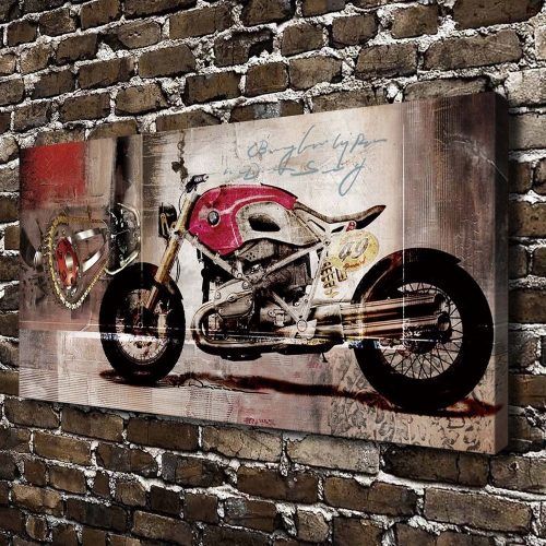 Motorcycle Wall Art (Photo 18 of 20)