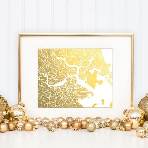 Gold Foil Wall Art (Photo 15 of 20)