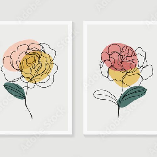 Floral Illustration Wall Art (Photo 13 of 20)