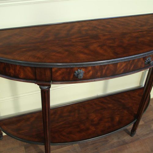 Vintage Coal Console Tables (Photo 11 of 20)
