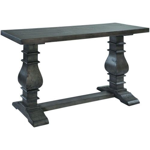 Smoked Barnwood Console Tables (Photo 20 of 20)