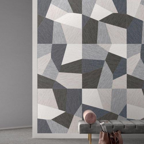 Geometric Fabric Wall Art (Photo 6 of 15)