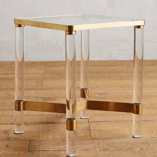 Silver And Acrylic Console Tables (Photo 20 of 20)