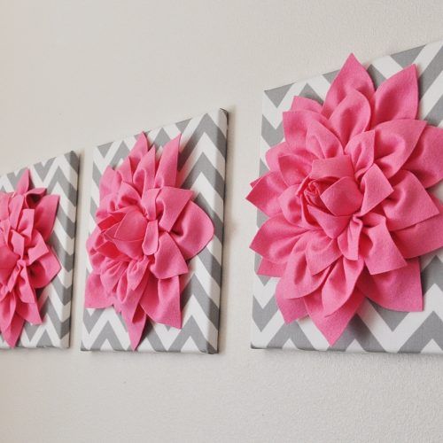 Pink Canvas Wall Art (Photo 7 of 15)