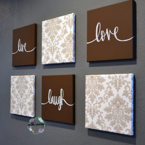 Live Laugh Love Canvas Wall Art (Photo 4 of 15)