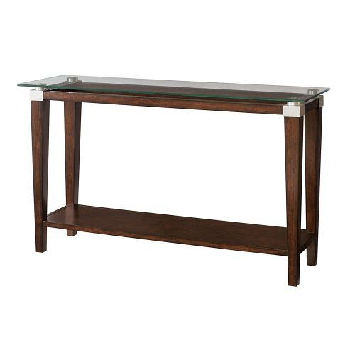 Dark Coffee Bean Console Tables (Photo 6 of 20)