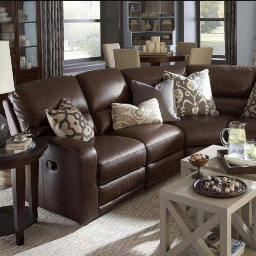 Sofas In Chocolate Brown (Photo 18 of 20)