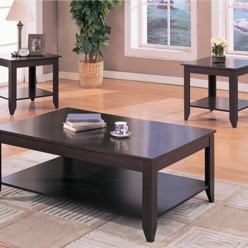 2-Piece Round Console Tables Set (Photo 8 of 20)