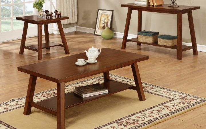 20 Ideas of Brown Wood Console Tables