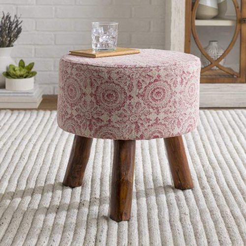 Scandinavia Wrapped Wool Cylinder Pouf Ottomans (Photo 17 of 20)