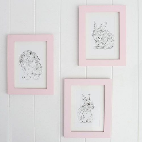 Bunny Wall Art (Photo 8 of 20)