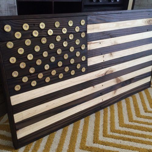 Wooden American Flag Wall Art (Photo 19 of 20)