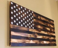  Best 20+ of Wooden American Flag Wall Art