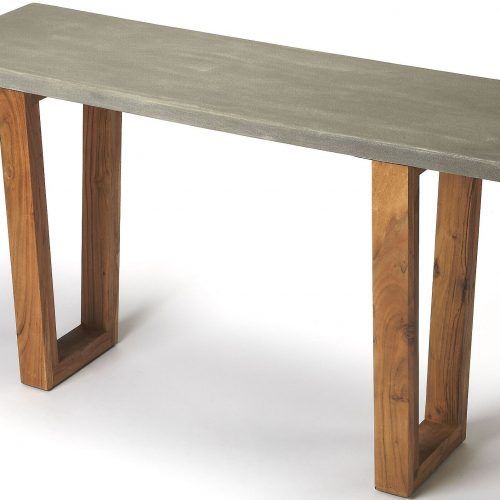 Modern Concrete Console Tables (Photo 1 of 20)