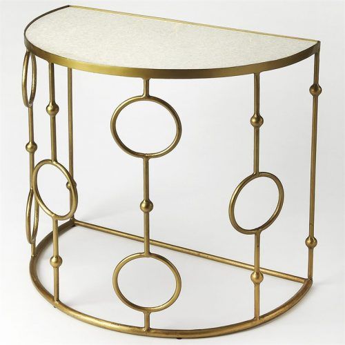 Gold Console Tables (Photo 18 of 20)