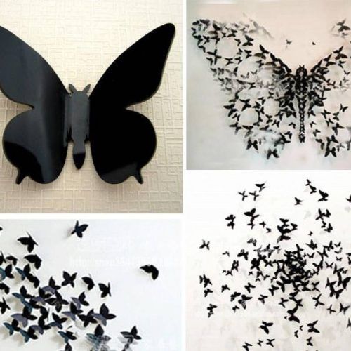 3D Butterfly Wall Art (Photo 19 of 20)