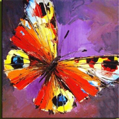 Abstract Butterfly Wall Art (Photo 4 of 20)