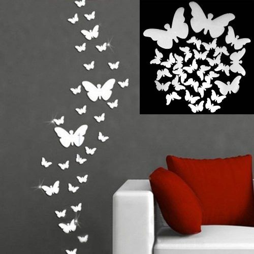 Diy 3D Wall Art Butterflies (Photo 11 of 20)