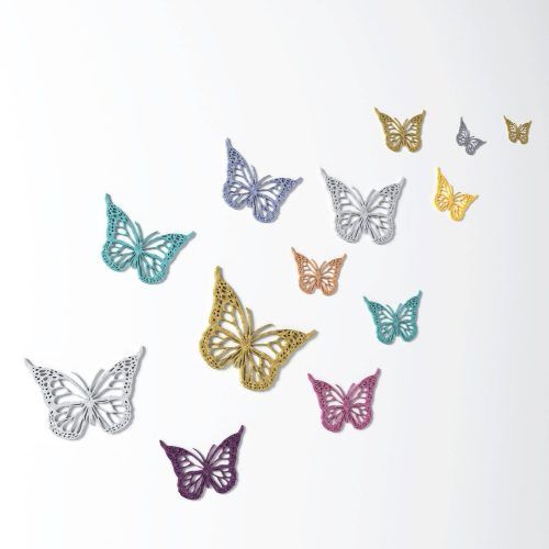 Butterflies 3D Wall Art (Photo 17 of 20)