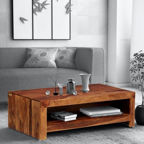 Rustic Wood Coffee Tables (Photo 6 of 21)