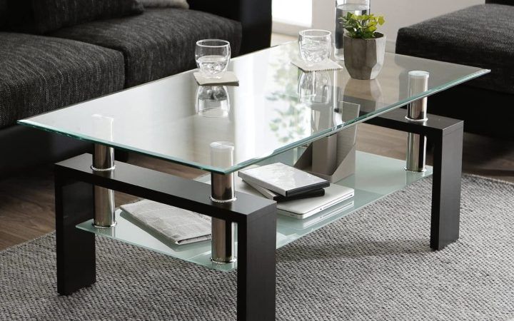 The Best Glass Coffee Tables with Lower Shelves