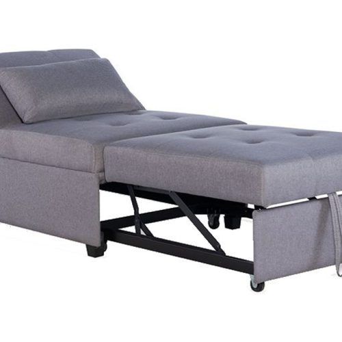 4-In-1 Convertible Sleeper Chair Beds (Photo 13 of 20)