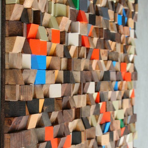 Geometric Wood Wall Art (Photo 16 of 20)