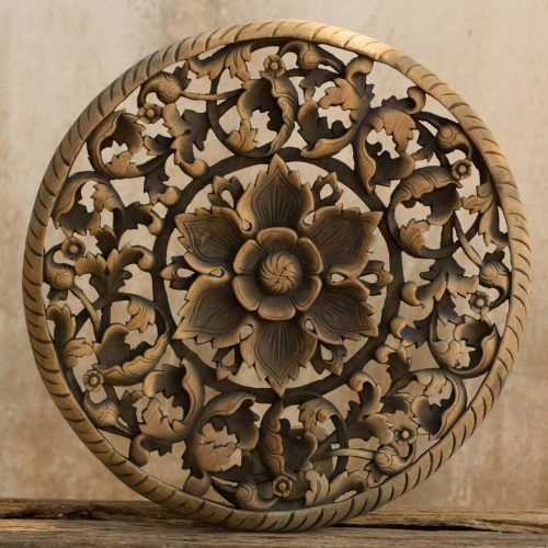 Wood Carved Wall Art (Photo 4 of 20)