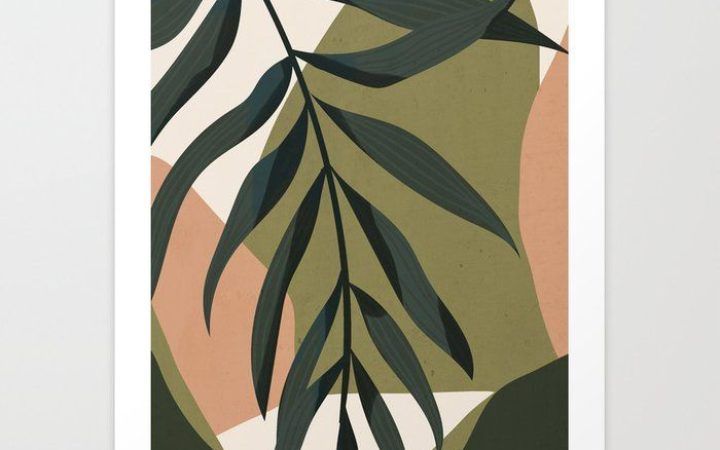 The Best Abstract Tropical Foliage Wall Art