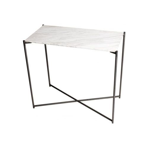 White Marble Console Tables (Photo 13 of 20)