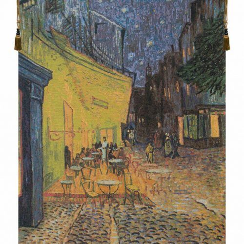 Blended Fabric Van Gogh Terrace Wall Hangings (Photo 2 of 20)