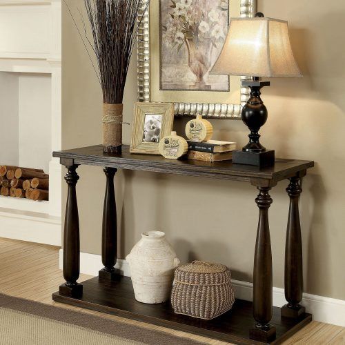 Gray And Black Console Tables (Photo 17 of 20)