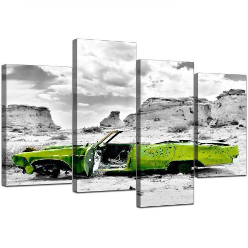 Lime Green Canvas Wall Art (Photo 8 of 15)