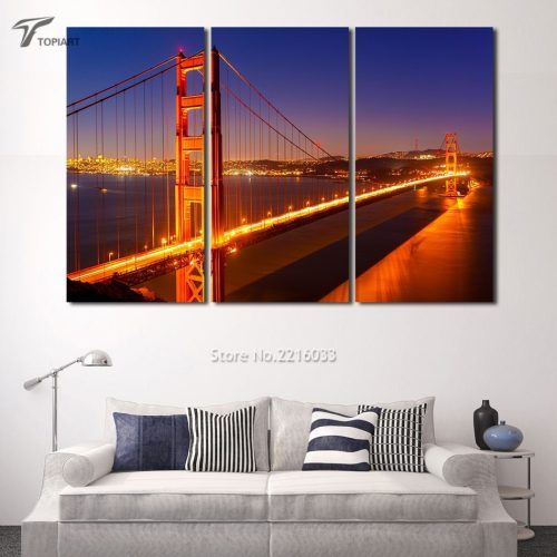 Golden Gate Bridge Canvas Wall Art (Photo 10 of 15)