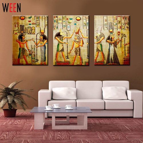 Egyptian Canvas Wall Art (Photo 13 of 15)