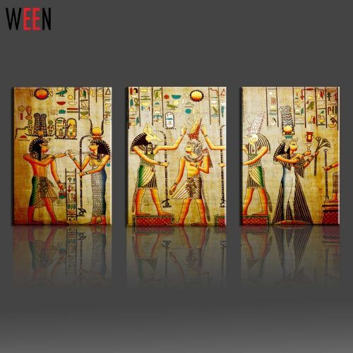 Egyptian Canvas Wall Art (Photo 9 of 15)