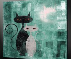 20 Best Cat Canvas Wall Art